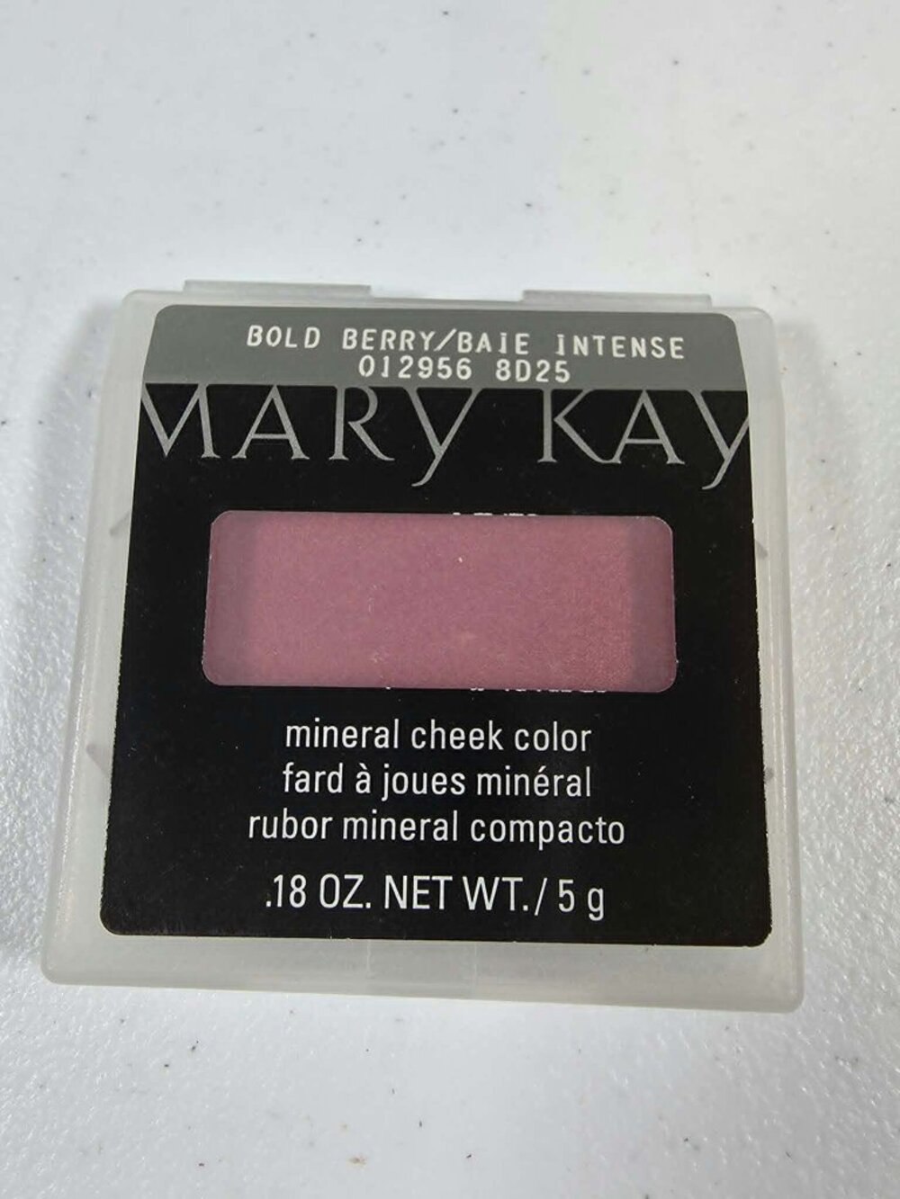 MARY KAY MINERAL CHEEK COLOR BOLD BERRY .18 oz. 012956 NEW
